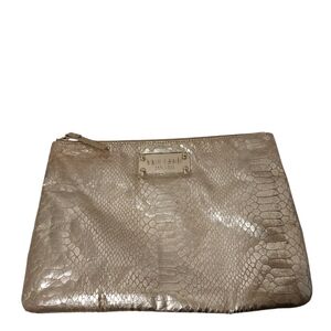 Kate Spade Foiled Again Snake Gold Makeup/Clutch Bag